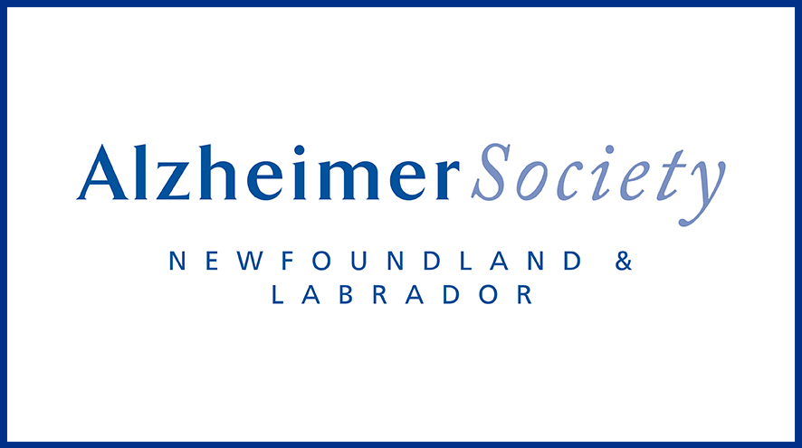 Alzheimer Society of Newfoundland and Labrador wordmark and identifier.