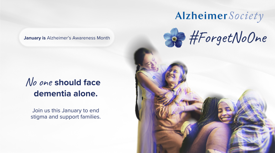 January is Awareness Month: No one should face dementia alone