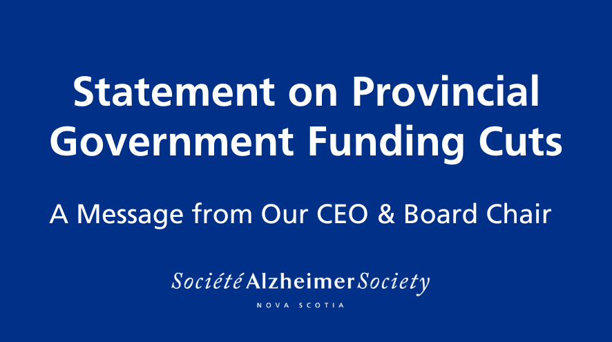 Statement on Provincial Government Funding Cuts