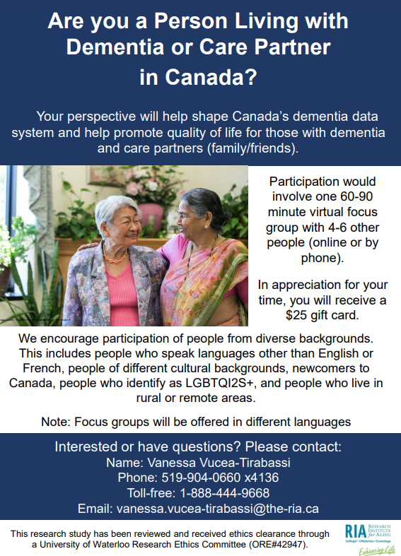 Dementia Surveillance Project 