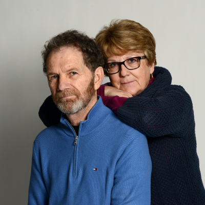 An image of Deb & Bruce, wife and husband. 