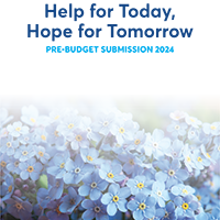 Help for Today, Hope for Tomorrow - 2024 Budget Submission
