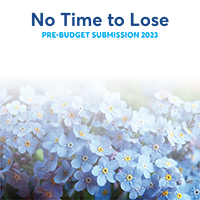 No Time to Lose - Budget Submission 2023