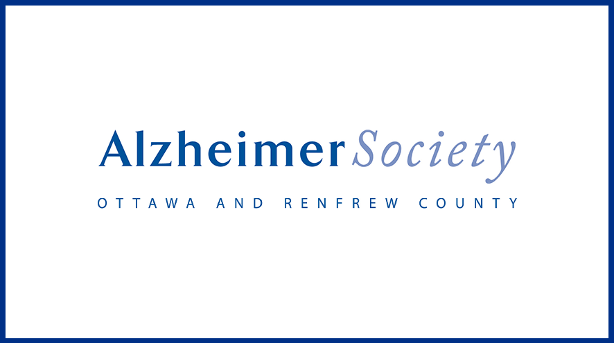 Alzheimer Society of Ottawa and Renfrew County wordmark and identifier.