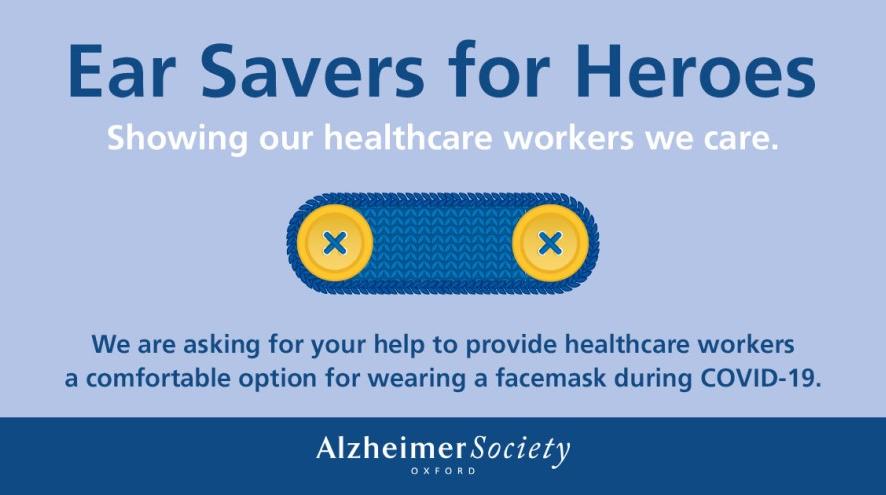 Ear Savers for Heroes: Showing our healthcare works we care.