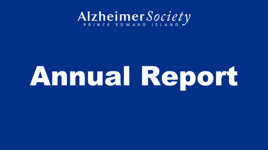 Alzheimer society of PEI annual report