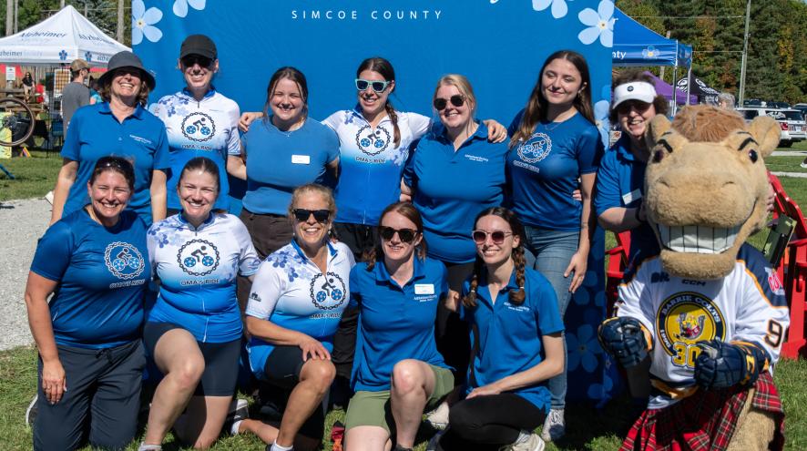 Oma's Ride staff photo