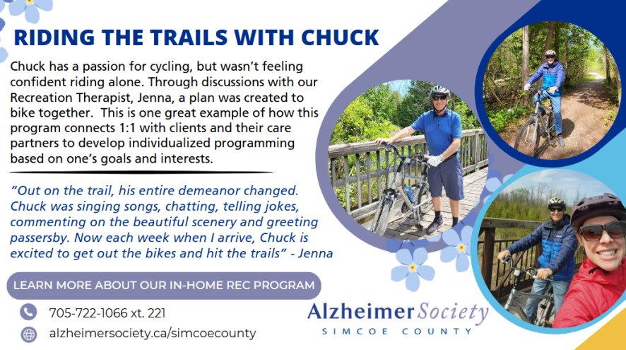Riding the Trails with Chuck