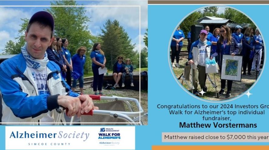 Matthew's Walk for Oma