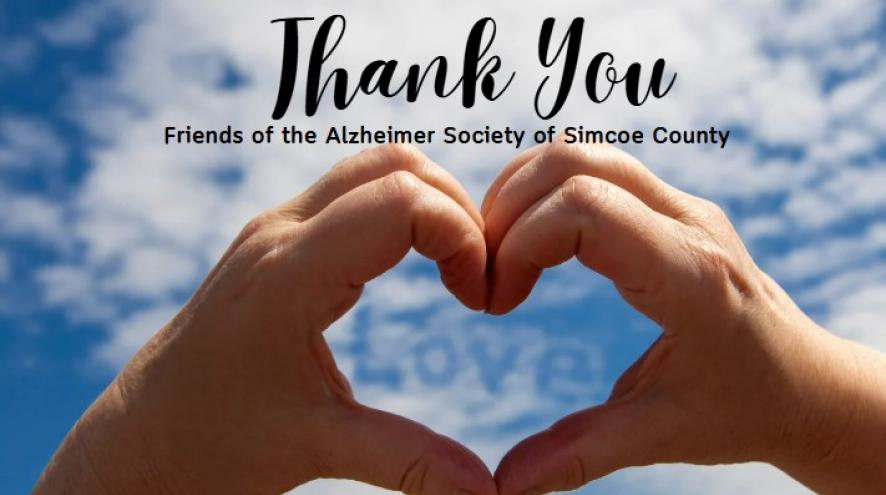 Thank you Friends of the Society