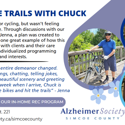 Riding the Trails with Chuck