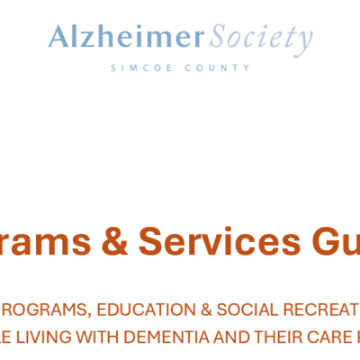 Summer 2026 Programs and Services guide title page 