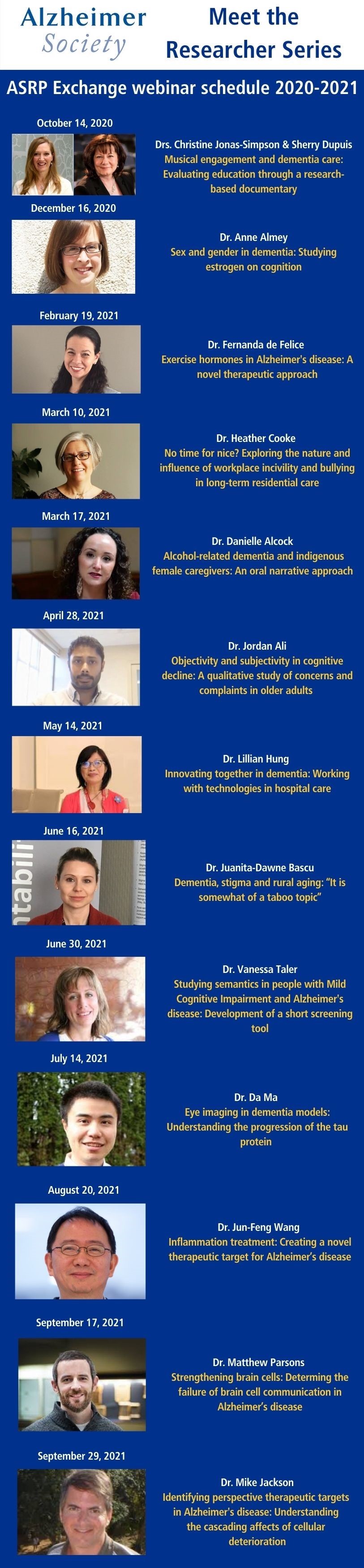 ASRP exchange schedule 2020-2021