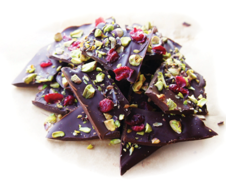 Cranberry Chocolate Bark