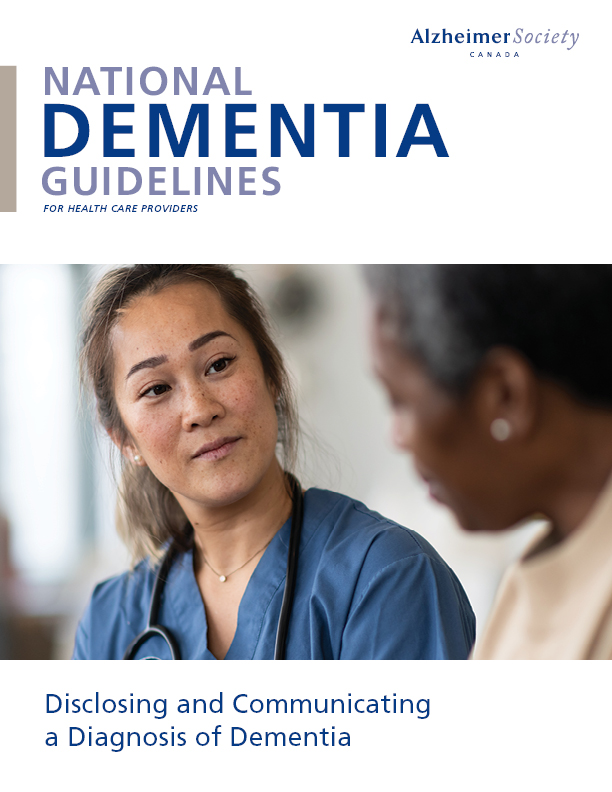 National Dementia Guidelines publication cover