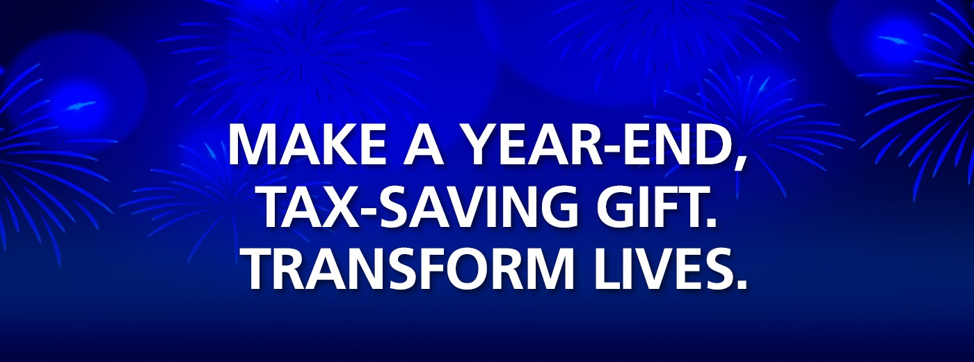 Make a year-end tax savings gift_YE Homepage banner EN