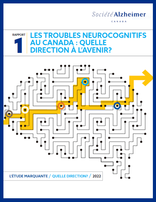 Cover of the Landmark Study's first report in French.