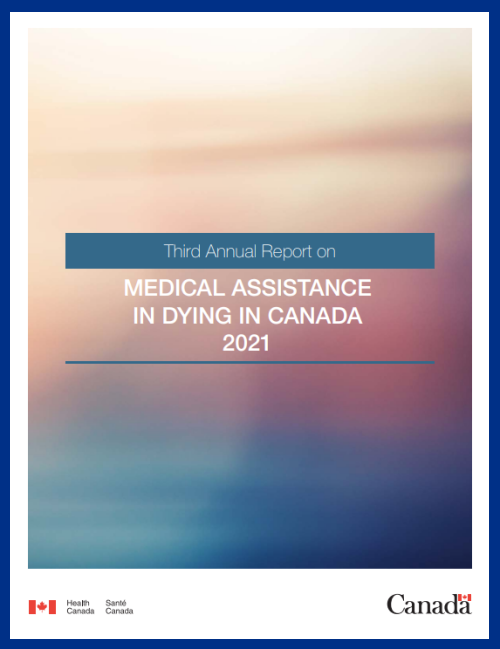 Health Canada: Third Annual Report on Medical Assistance in Dying in Canada, 2021 - cover