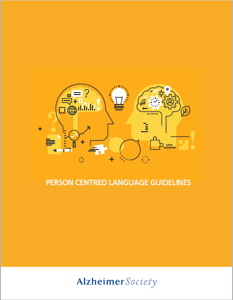 Person-centred language guidelines - cover
