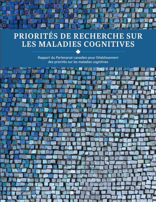 Rapport du Partenariat canadien pour l’établissement des priorités sur les maladies cognitives - couverture