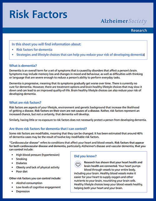 9 Ways to Reduce Your Risk of Developing Dementia Find Houston Senior Care