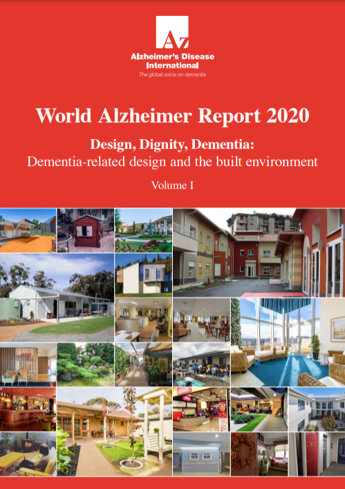 Alzheimer’s Disease International: World Alzheimer Report 2020 Volume 1: Design, dignity, dementia - cover