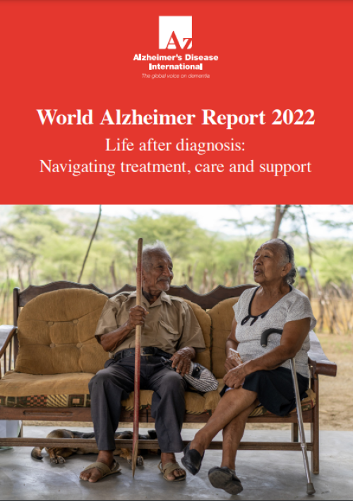 Cover of ADI's World Alzheimer Report 2022