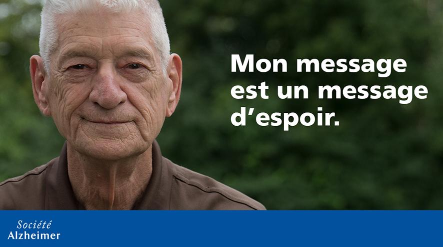 Mon message est un message d'espoir.