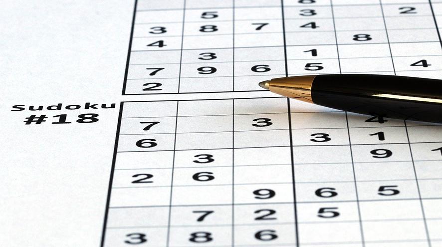 A game of sudoku.