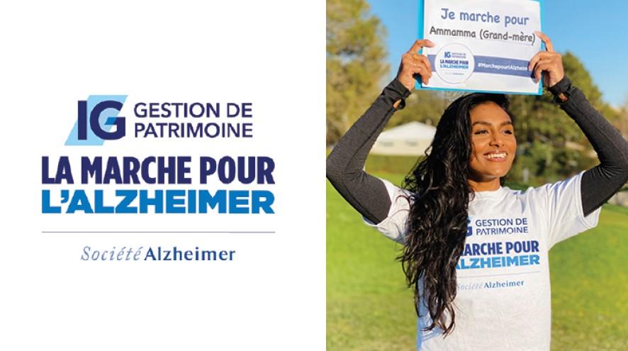 IG Gestion de Patrimoine. La Marche pour l'Alzheimer.