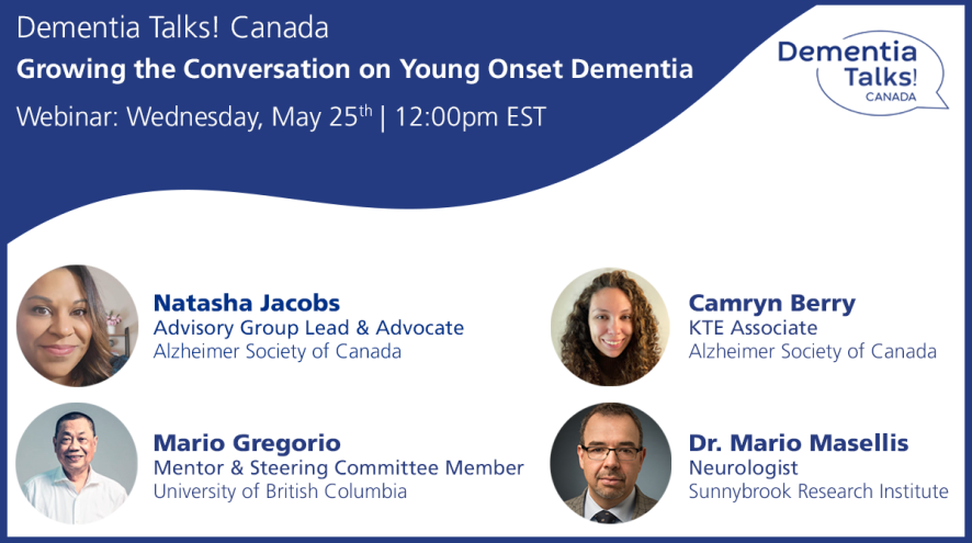 Dementia Talks! Canada - Growing the conversation