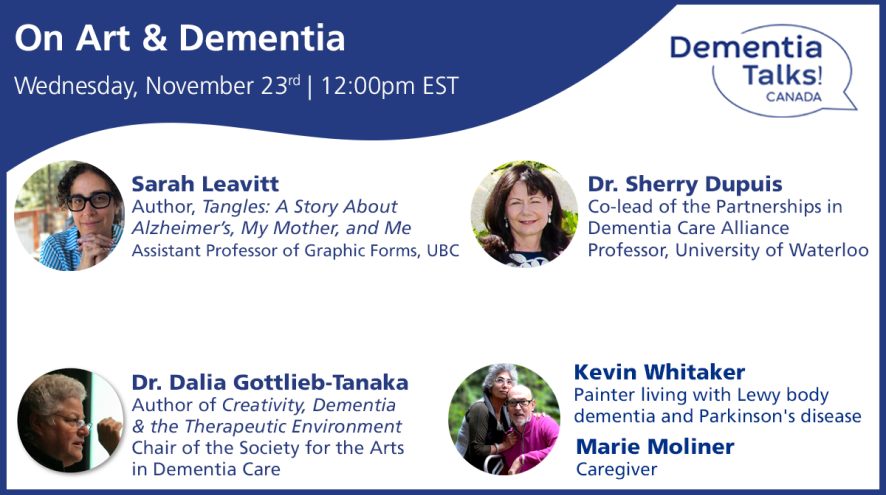Dementia Talks! Canada - On Art & Dementia