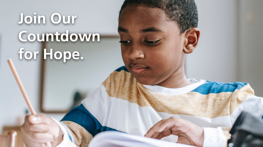 Join our countdown for hope.