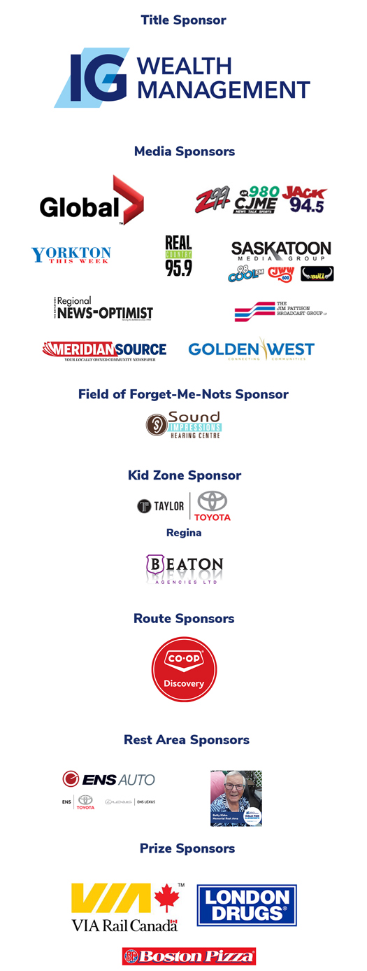 IG Walk Sponsors