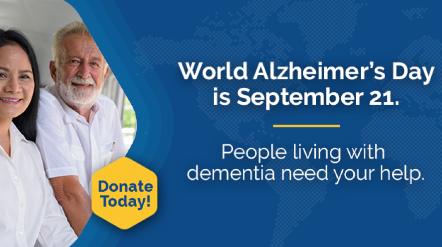 World Alzheimer’s Day is September 21. People living with dementia need your help.
