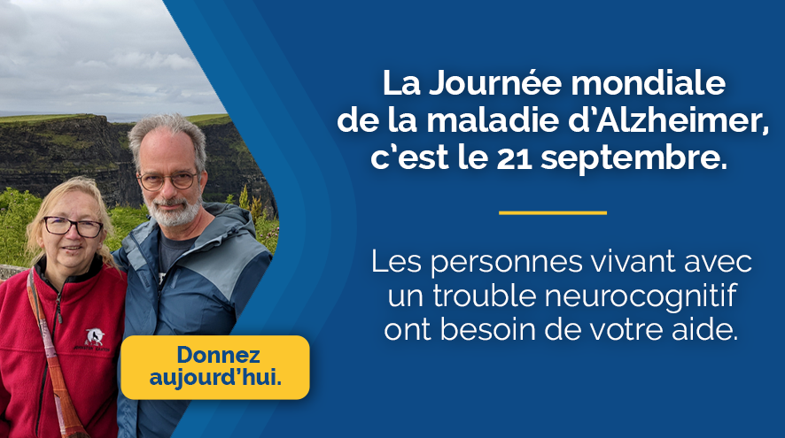 Le 21 septembre, c’est la Journée mondiale de la maladie d’Alzheimer