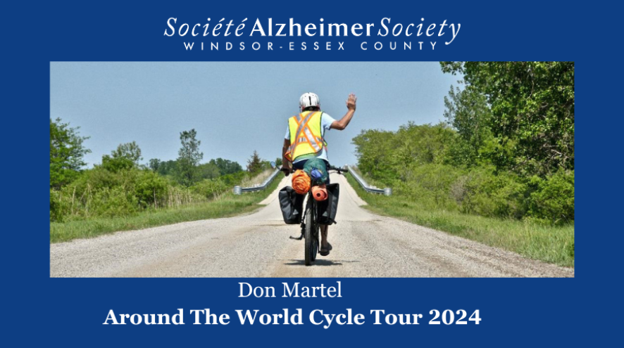  Don Martel: Around The World Cycle Tour 2024