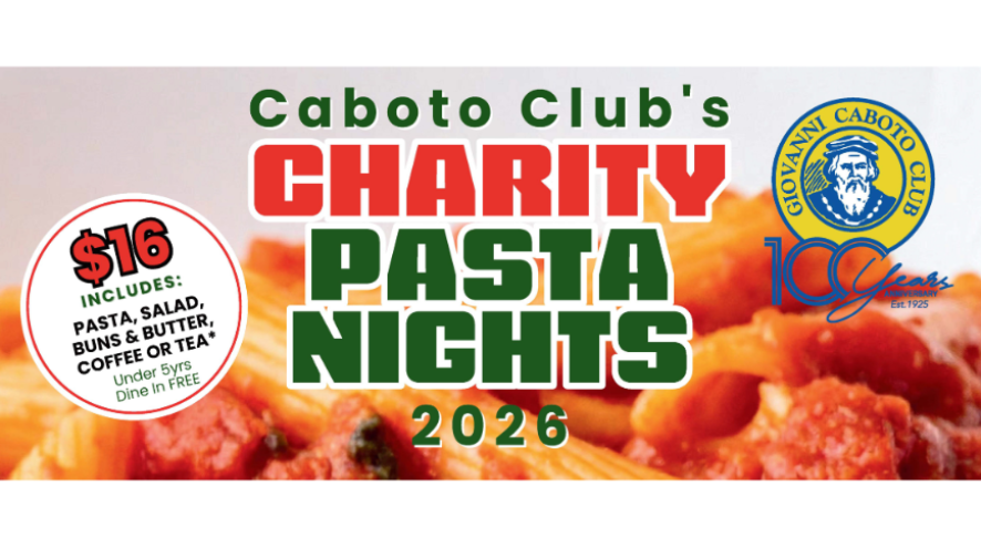 2026 Charity Pasta Calendar