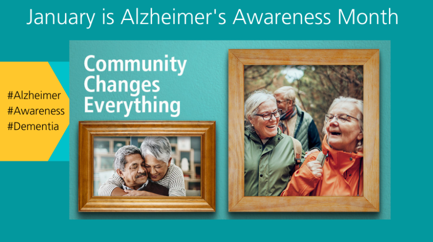 Alzheimer's Awareness Month Website Banner