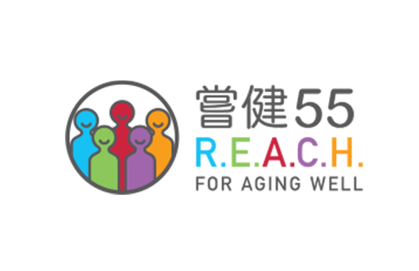55 REACH for aging well logo