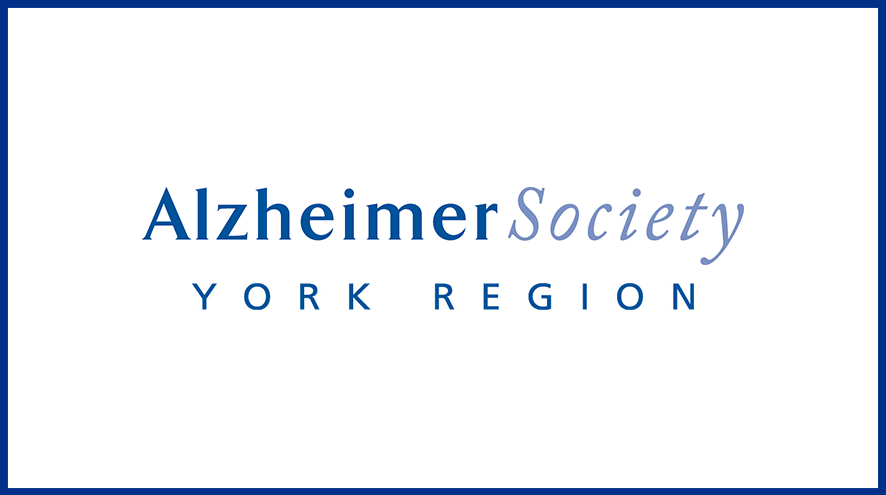 Alzheimer Society of York Region wordmark and identifier.