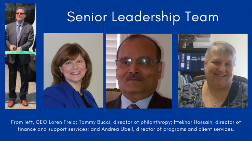 Photos of senior leadership team
