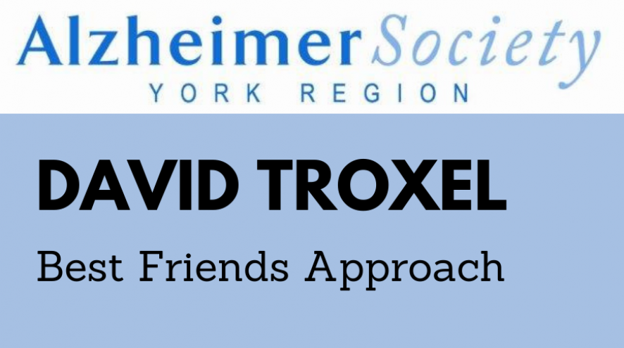 AS York logo with the words David Troxel Best Friend Approach