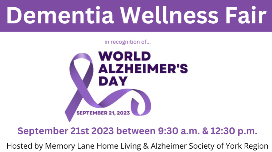 World Alzheimer's Day Dementia Wellness Fair
