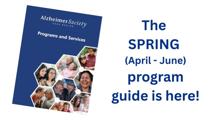 The Spring program guide is here