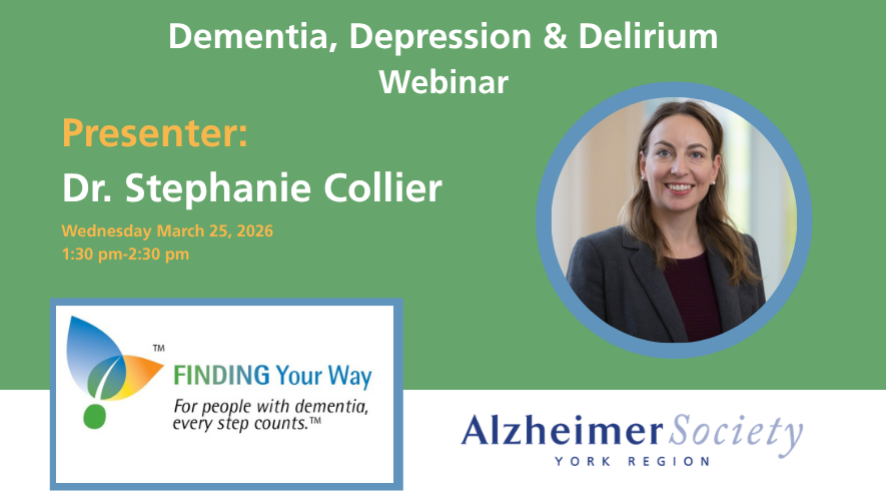 Webinar: Dementia, Depression and Delirium 