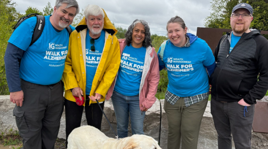 Thornhill resident Leela D’Cruz participates in the #IGWalkforAlz because she knows the impact of dementia